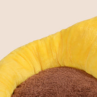 HKM-5045565 Detachable Avocado-Themed Pet Kennel for Small Dogs and Cats - Available in Yellow Green and Gray White