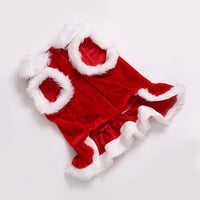 HKM-5045693 Red Polyester Teddy Bichon Transformation Clothes for Pets - XS to L Sizes