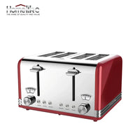 HKM-504723 4-Slice Stainless Steel Toaster 220V 1625W with Adjustable Settings and High-Lift Function