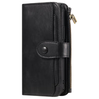 HKM-504851 Multi-Function Leather Phone Case with Card Wallet and Magnetic Anti-Fall Protection for 16 Models