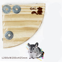 HKM-5050941 Wooden Totoro-Themed Swing Board with Pedal for Fun Outdoor Play