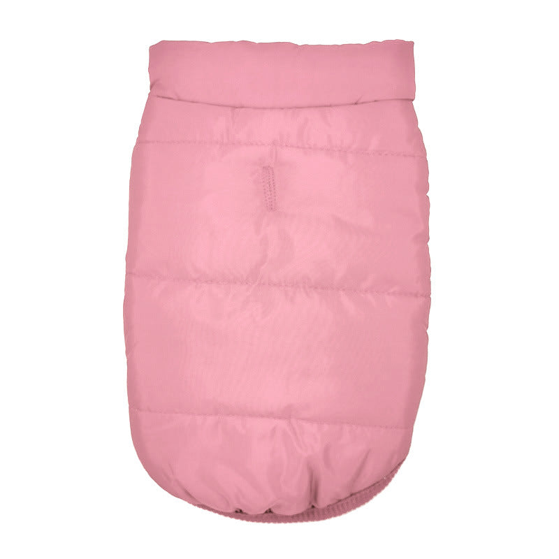 HKM-5051453 Warm Cotton Dog Vest Jacket for Autumn and Winter, Padded Lightweight Coat in Multiple Colors
