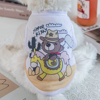 HKM-5051837 Breathable Ice Silk Cotton Pet Vest for Comfort and Style