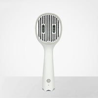 HKM-5052861 Cat and Dog Hair Comb with Sterilization Function, ABS Material - Dark Green and Gray Trim