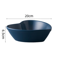 HKM-5053245 Ceramic Cat Bowl for Comfortable Eating and Reduced Whisker Stress