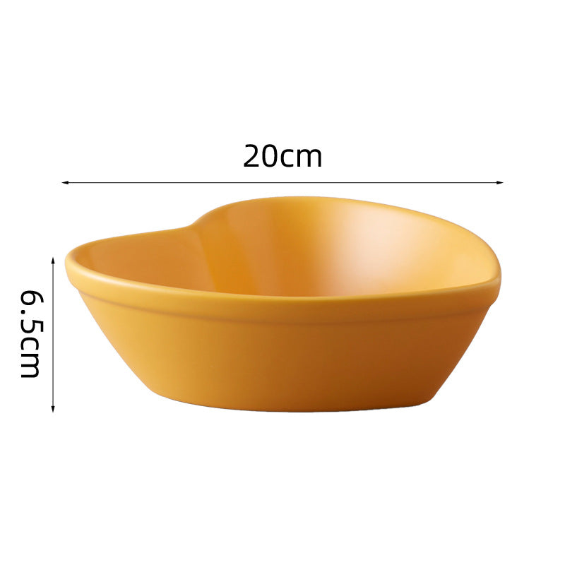 HKM-5053245 Ceramic Cat Bowl for Comfortable Eating and Reduced Whisker Stress