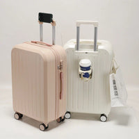 HKM-505363 Universal Travel Duffel Set with Trolley Handle – Durable ABS Luggage for Men and Women