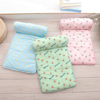 HKM-5054525 Cooling Summer Pet Pad for Dogs and Cats, Breathable and Washable Ice Silk Cotton Mat, Suitable for All Sizes