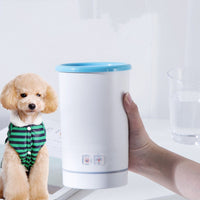 HKM-5054909 Automatic Pet Foot Washing Cup with Silicone Brush for Easy Cleaning