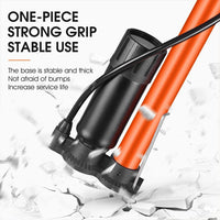 HKM-505491 Heavy Duty Floor Standing Mini Bike Tire Pump with Gauge