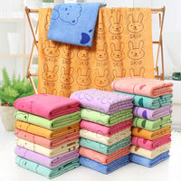 HKM-505555 Cartoon Print Microfiber Bath and Beach Towel – 70 x 140 cm