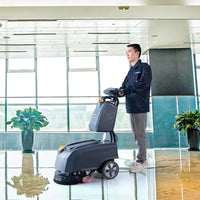 HKM-505555 Compact Walk-Behind Electric Single Brush Floor Scrubber M30