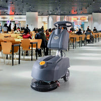 HKM-505555 Compact Walk-Behind Electric Single Brush Floor Scrubber M30