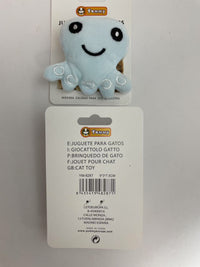HKM-5056701 Interactive Cat Toy Octopus with Plush Tentacles