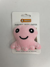HKM-5056701 Interactive Cat Toy Octopus with Plush Tentacles