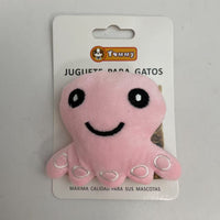 HKM-5056701 Interactive Cat Toy Octopus with Plush Tentacles