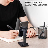 HKM-505683 Foldable and Expandable Mobile Phone and Tablet Stand - Lazy Bracket K3 for Desktop Use