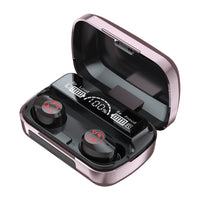 HKM-505811 Wireless Bluetooth Sports Headset with Touch Controls and HD Display, Multi-Point Connection, 48-Hour Battery Life