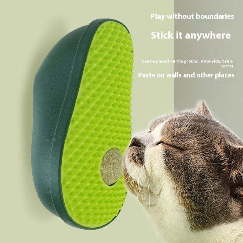 HKM-5058621 Avocado Cat Self-Service Scratching Post Toy for Itch Relief