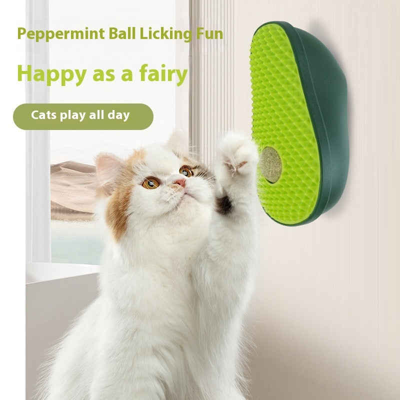 HKM-5058621 Avocado Cat Self-Service Scratching Post Toy for Itch Relief