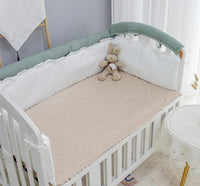 HKM-506131 Soft Cotton Baby Crib Anti-Collision Strip with Safe Edge Design for Children's Beds