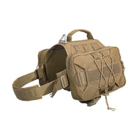 HKM-5062077 Tactical Dog Backpack ¨C Durable 1000D Nylon with Adjustable Chest Strap ¨C Available in Multiple Colors