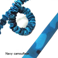 HKM-5062589 Camouflage Elastic Dog Leash with Pull Rope for Outdoor Activities