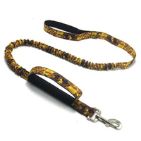 HKM-5062589 Camouflage Elastic Dog Leash with Pull Rope for Outdoor Activities