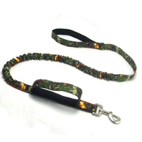 HKM-5062589 Camouflage Elastic Dog Leash with Pull Rope for Outdoor Activities