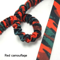 HKM-5062589 Camouflage Elastic Dog Leash with Pull Rope for Outdoor Activities