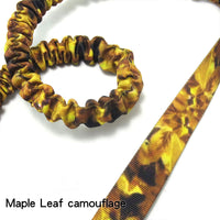 HKM-5062589 Camouflage Elastic Dog Leash with Pull Rope for Outdoor Activities