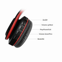 HKM-506323 Bluetooth Wireless Headset with 10m Range, 400mAh Battery, 8-10 Hours Playtime - Compatible with iPhone, Android, Laptops