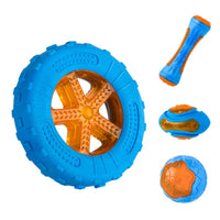 HKM-5063613 Durable TPR Dog Training Ball with Teeth Cleaning Function and Interactive Design