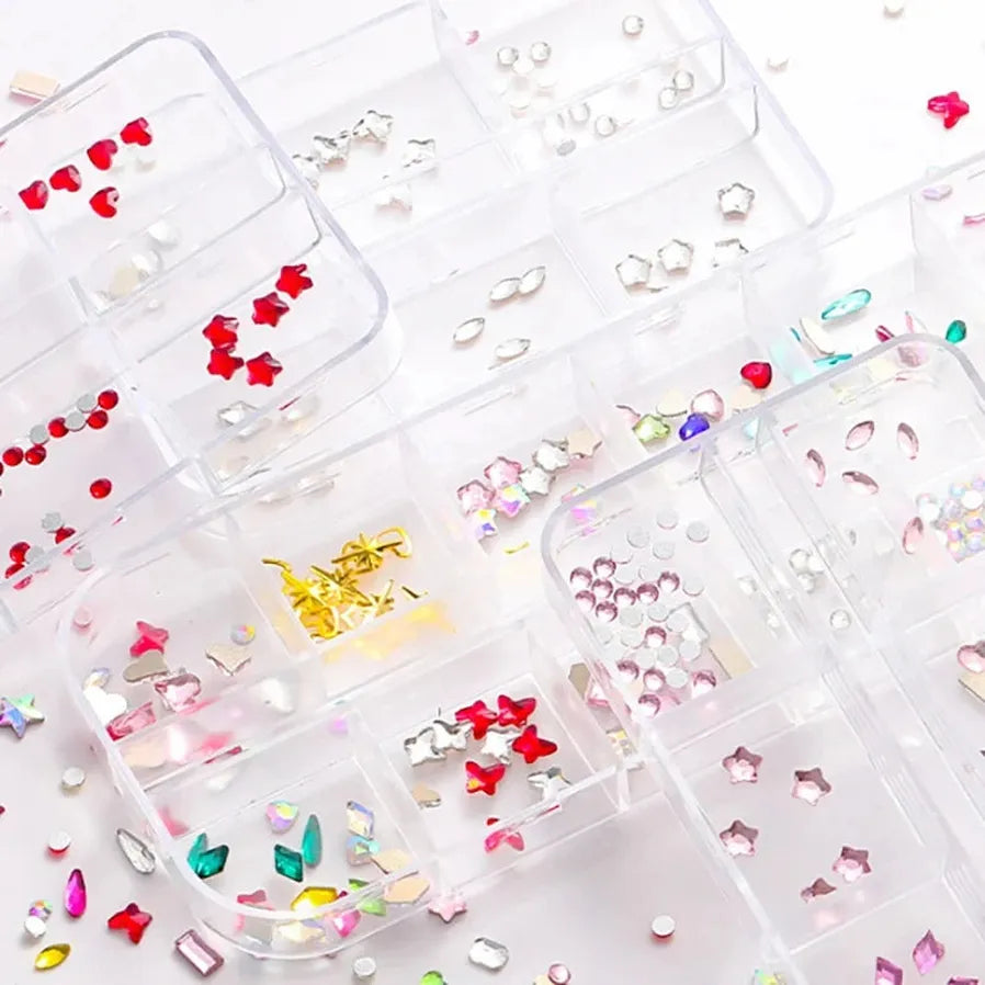 HKM-506451 Tooth Gem Kit with Elegant Gold Gems for Dazzling Smile Creations