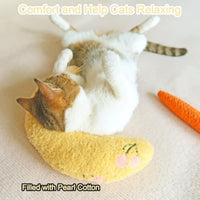 HKM-5066045 Soft Cat Kneading Pillow - Plush Neck Support for Calming Indoor Cats