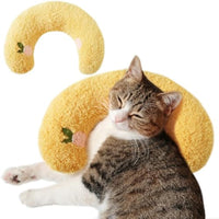 HKM-5066045 Soft Cat Kneading Pillow - Plush Neck Support for Calming Indoor Cats