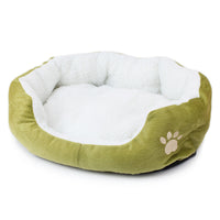 HKM-5066813 Cozy Fleece Pet Bed for Small Dogs and Cats - Soft and Comfortable 50x40cm