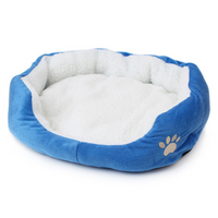 HKM-5066813 Cozy Fleece Pet Bed for Small Dogs and Cats - Soft and Comfortable 50x40cm
