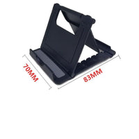 HKM-506835 Portable Adjustable Double Folding Phone Stand for Tablets and Smartphones