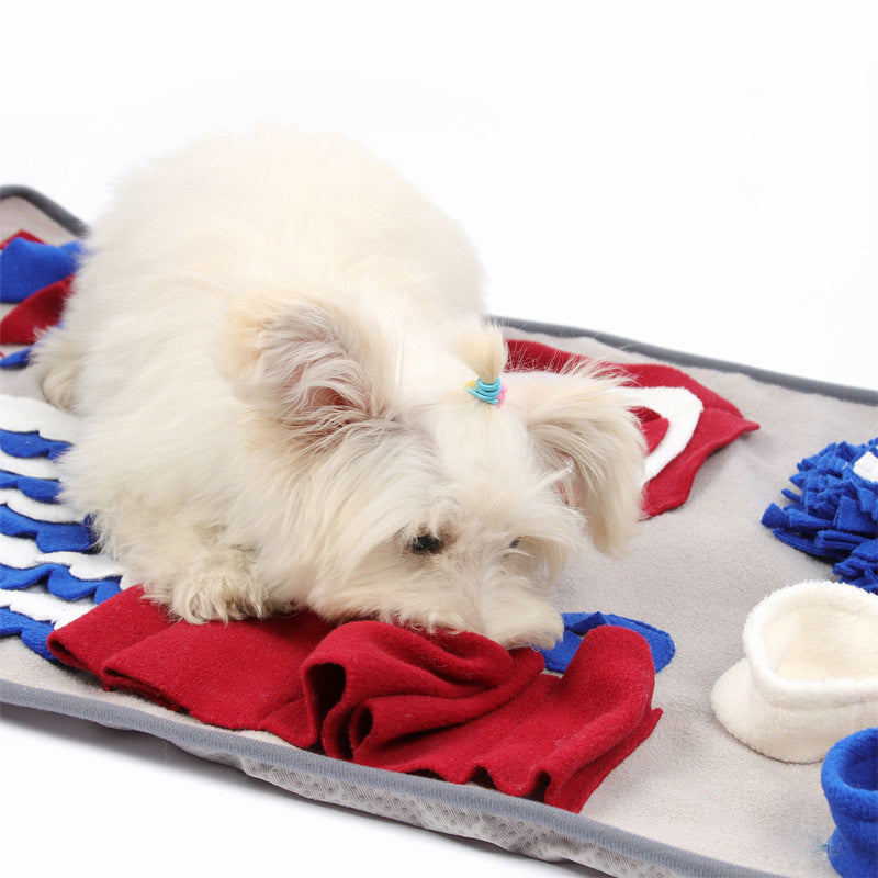 HKM-5069373 Bite Resistant Sniffing Pad for Dogs - Available in Light Blue, Pink, and Dark Blue