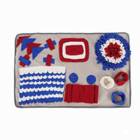 HKM-5069373 Bite Resistant Sniffing Pad for Dogs - Available in Light Blue, Pink, and Dark Blue