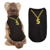HKM-5070909 Lightweight Casual Dog Vest in Black and Rose Red - XS to L Sizes Available