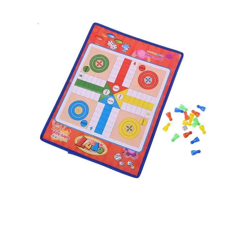 HKM-507091 Large Ludo Game Set for Kids - Fun Educational Play for Ages 2 to 7