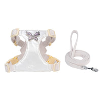 HKM-5071165 Small Dog Chest Strap Harness with Hand-Holding Rope in Multiple Colors