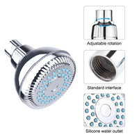 HKM-507155 Compact High-Pressure Plastic Shower Head for Efficient Water Saving