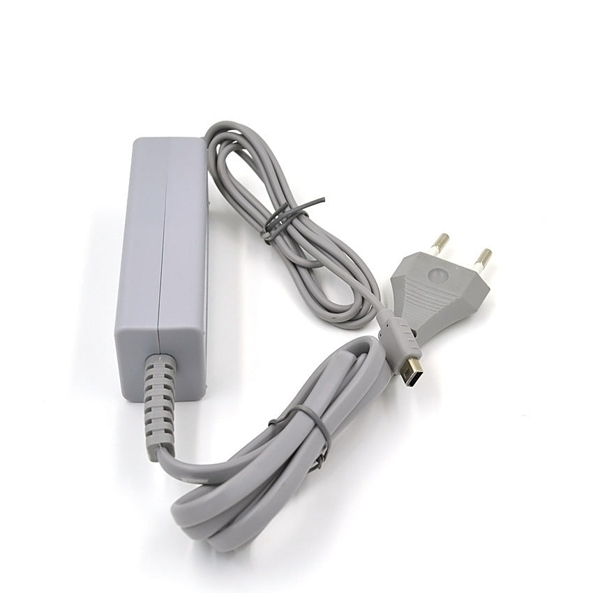 HKM-507347 Wii U Tablet Power Supply Charger - Compatible with Wii U, ABS Material, Multiple Plug Options