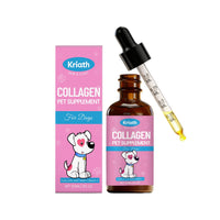 HKM-5074365 Collagen Supplement for Dogs with Vitamin C, Biotin, and Hyaluronic Acid