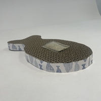 HKM-5074493 Fish-Shaped Cat Scratching Post for Playful Feline Fun