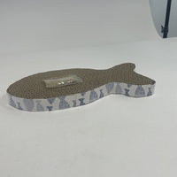 HKM-5074493 Fish-Shaped Cat Scratching Post for Playful Feline Fun