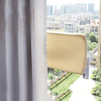 HKM-5075901 Cat Suction Cup Window Hammock - Breathable Mesh Plush Fabric, Stylish Pet Bed for Cats